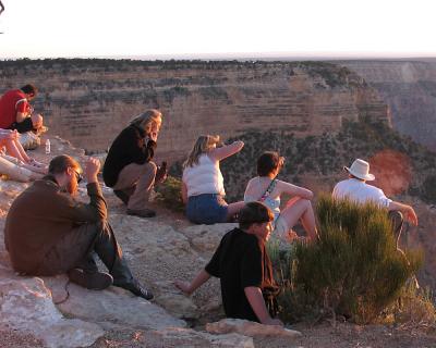The family at Hopi Point (Day 1)