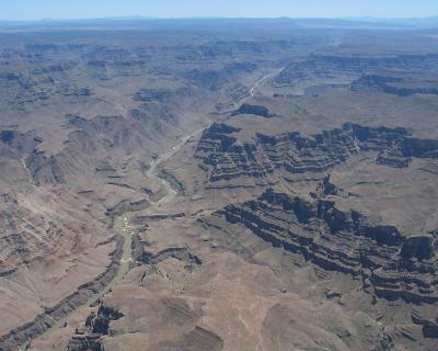 Colorado River from the air (Day 2)