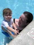 The pool is okay