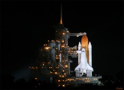 STS-114 Night before Launch