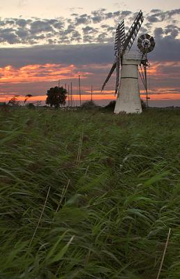 Windmill at Sunset