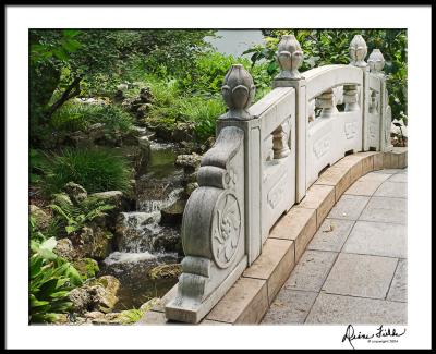 Bridge at Chinese pavilion