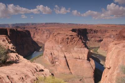 Horseshoe bend overlook