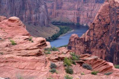 Millions of Years of Red Rock, Glen Canyon, Arizona USA