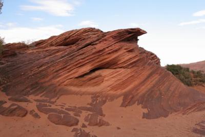 Red rock Glen canyon