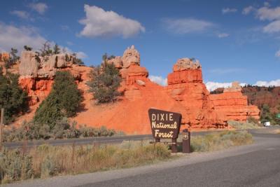 Red Rock Canyon, Dixie National Forest, Utah USA