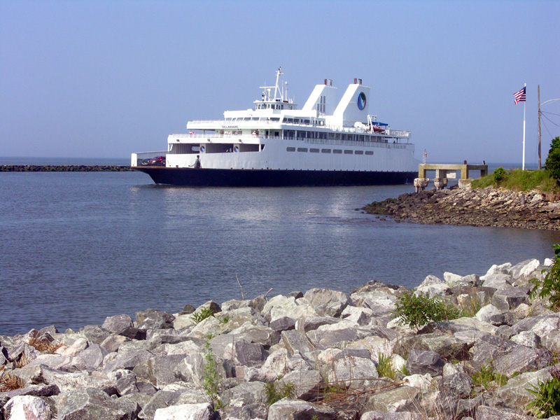 Approaching Cape May