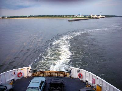 Departing Cape May