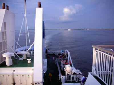 Departing Cape May on MV Cape May Ferry