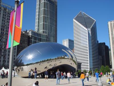 Cloud Gate sculpture