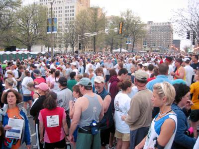 Lines for Port-o-Johns!