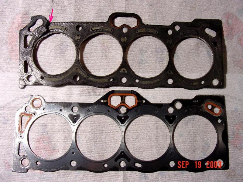 Blown head gasket