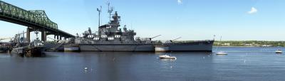 Battleship Cove panorama