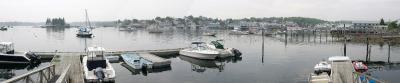 Boothbay Harbor, ME Panorama