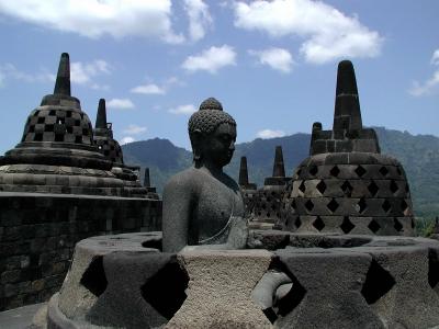 Buda in Borobodur