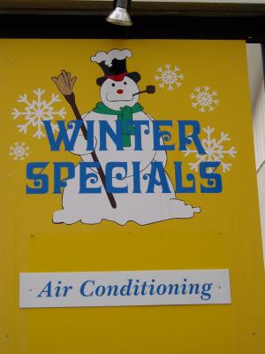 Whitehorse Winter Special (such a deal!)