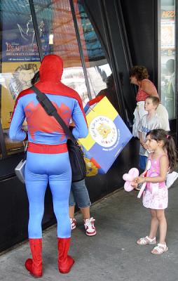 Your neighborhood friendly Spiderman