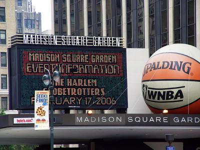 Going to Madison Square Garden