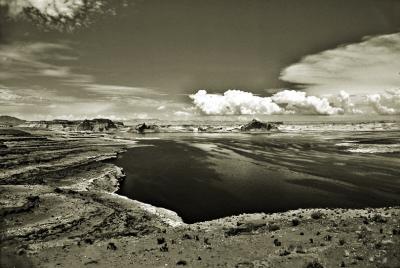 Lake Powell Black and White