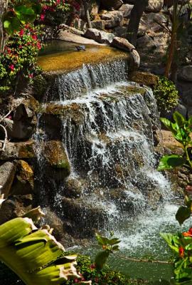 Waterfall at the Phoenician