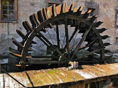 Ancient waterwheel
