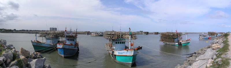 Cha Am Fishing Port
