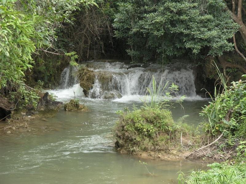 Mae Khamin Waterfall - Lowest Point