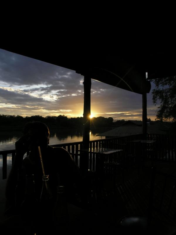 Rainbow Lodge Sunset