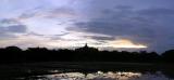 Temple at Sunset