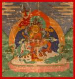 Vaishravana (protector) - Riding a Lion