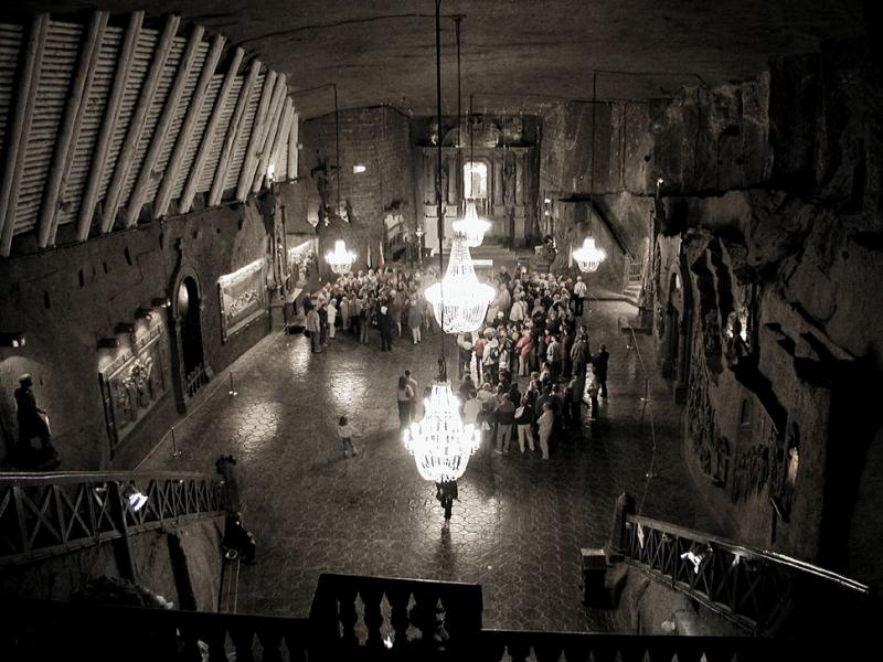 Chapel in the Wieliczka salt mine