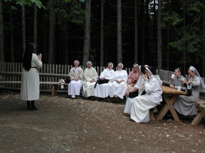 Hiking nuns
