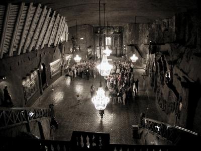 Chapel in the Wieliczka salt mine
