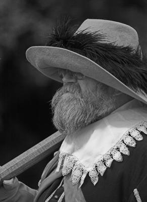 Beard and hat