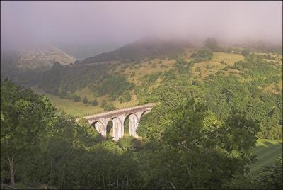 8th Aug 05 Monsal Head Viaduct