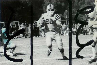 Steve White rushing