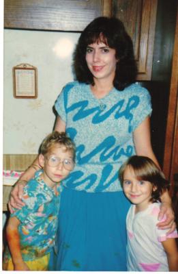 Verna & twins 1987
