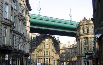 Tyne Bridge in Town