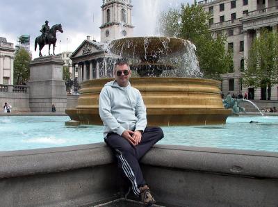 Me by the fountain