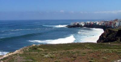 A battered coast