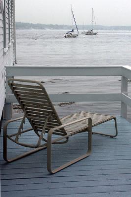 Cafe Deck, Looking at River