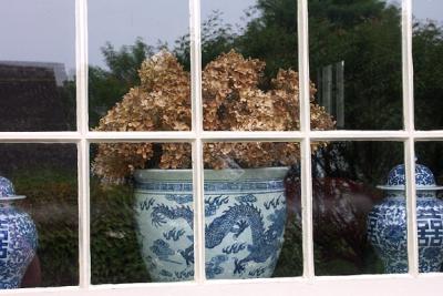 Window, With Blue China