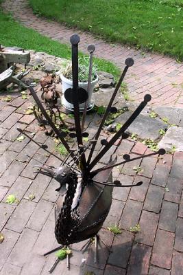 Steel Peacock