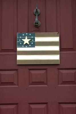 Door With Flag, Detail