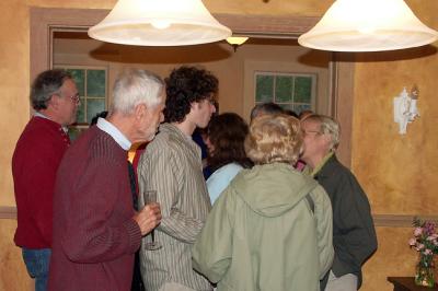 Visitors Socializing