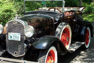 Model A Ford, Garden Entrance