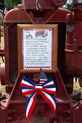 Farmall Model 1938 F-20