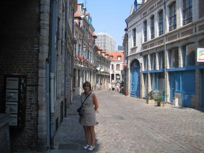Vieux Lille  : la rue d'Angleterre