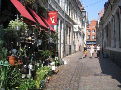 Vieux Lille : rue au Pterinck