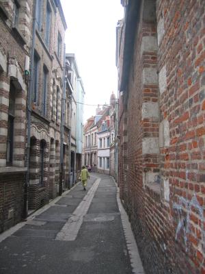 Vieux Lille  : rue Jean-Jacques Rousseau
